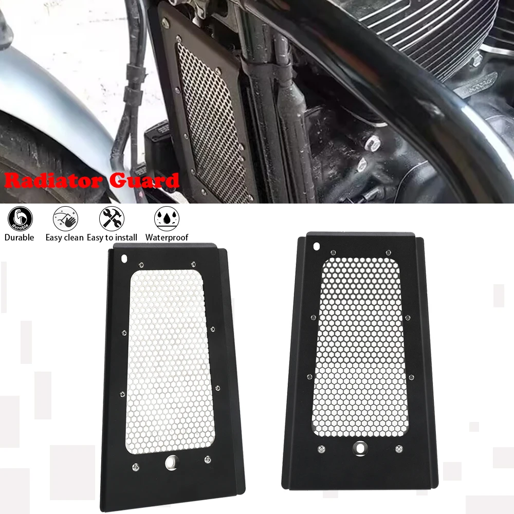 

2023 New Motorcycle Accessories Radiator Guard Grille Oil Cooler Grill Cover For Sport Glide Street Bob FXDR 2018-2020 2021 2022