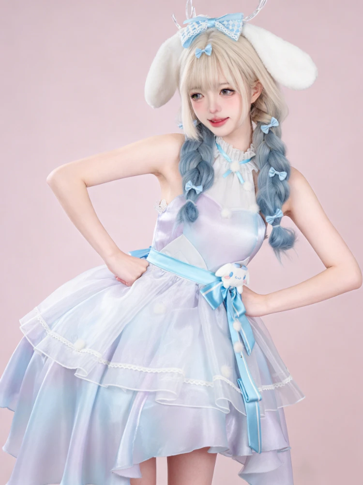 Juego popular King of Glory Yao, disfraz de Cosplay de perro con orejas grandes, traje de Anime, convención Cos de alta calidad para Halloween