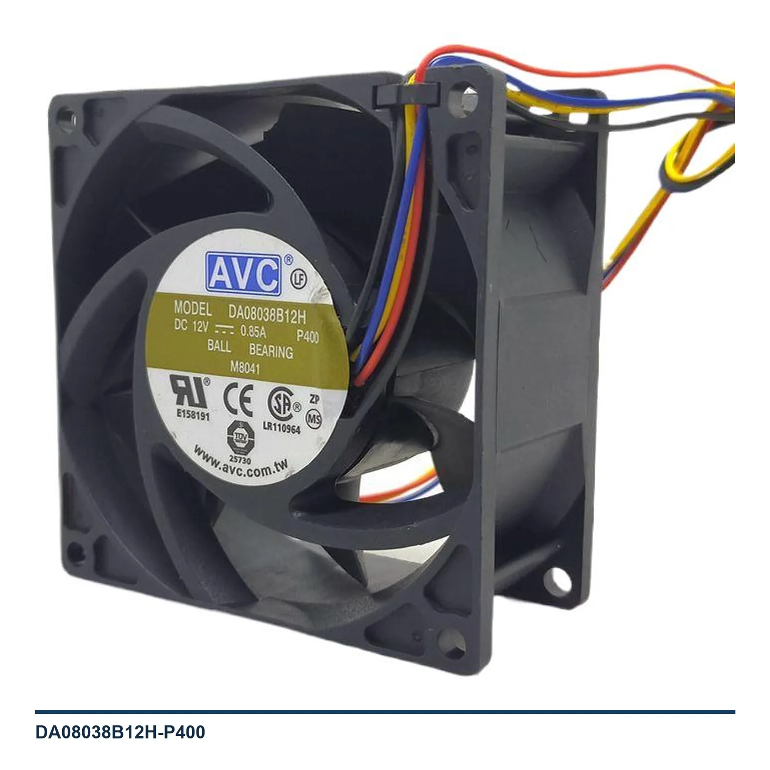 DA08038B12H-P400 Cooling Fan DC 12V 0.85A for AVC