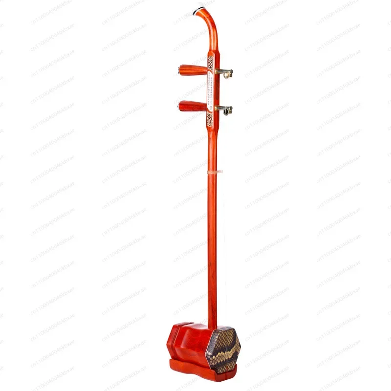 Safflower Rosewood Erhu Ethnic Musical Instrument Beginner Stage Performance Grade Copper Shaft Huqin