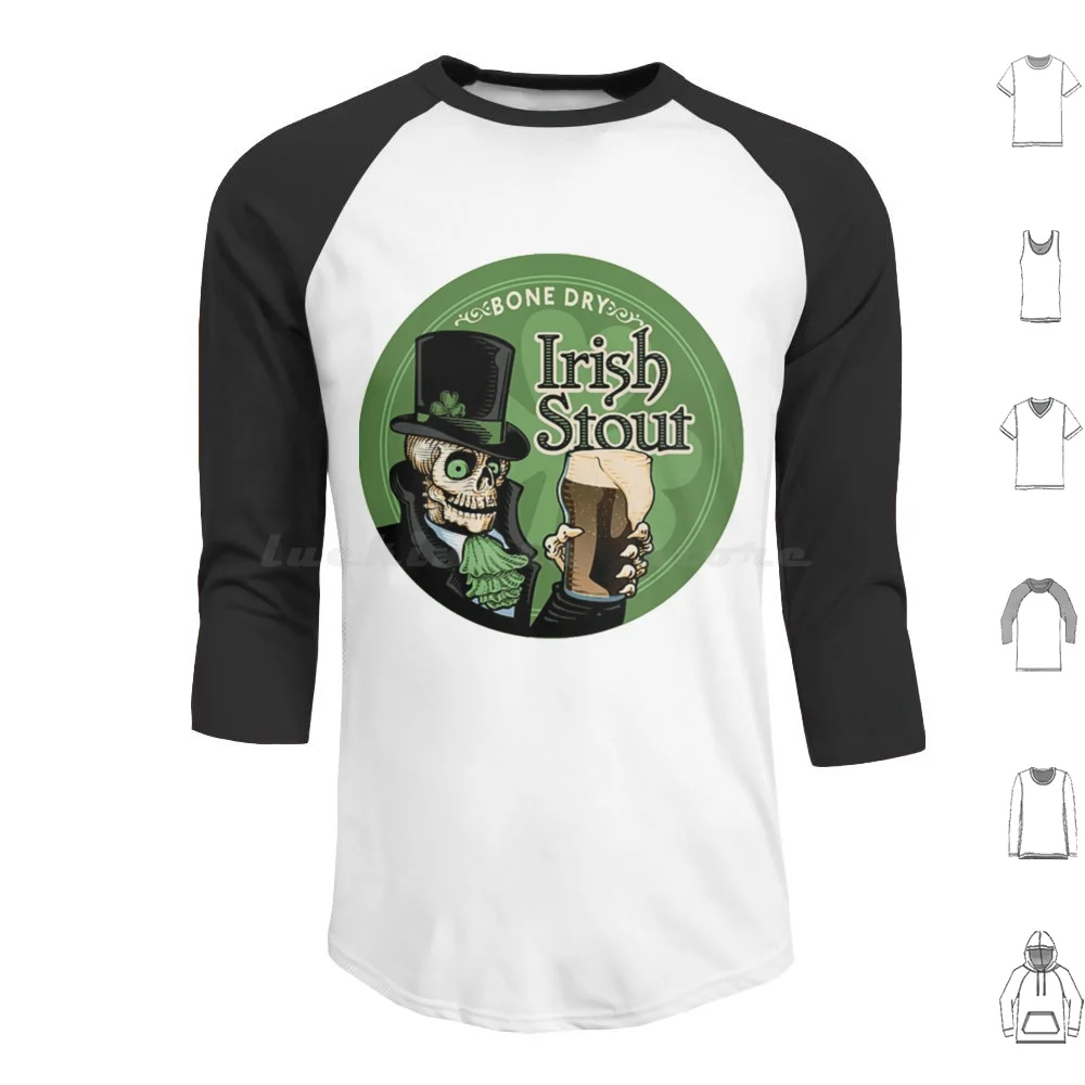 Vintage-Cerveza-Brewing-Grains-Malts-Irish-Stout-Soft-Camiseta Sudaderas con capucha Manga larga Vintage Beer Brewing Grains Malts Irish
