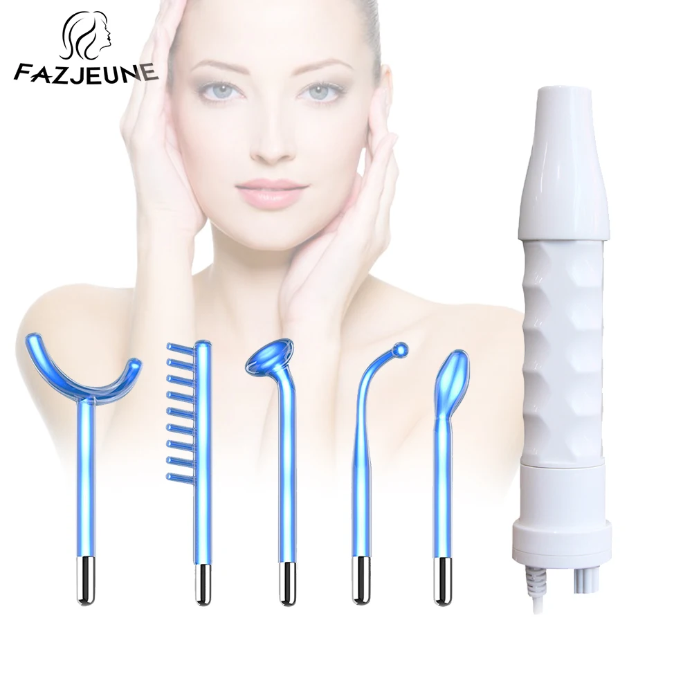 5 IN 1 High Frequency Facial Machine Skin Beauty Device Skin Tightening Electrotherapy Physiotherapy Anti-inflammatory Device