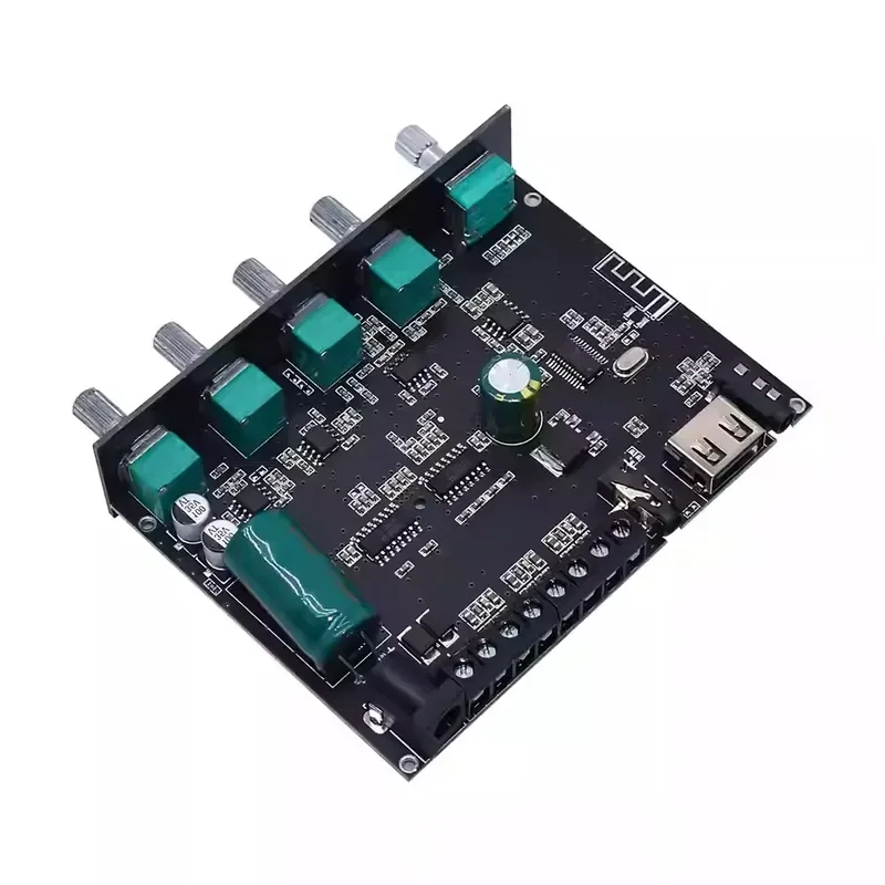 2.1 channel audio amplifier board module XY-S100H with subwoofer speaker TPA3116D2 chip
