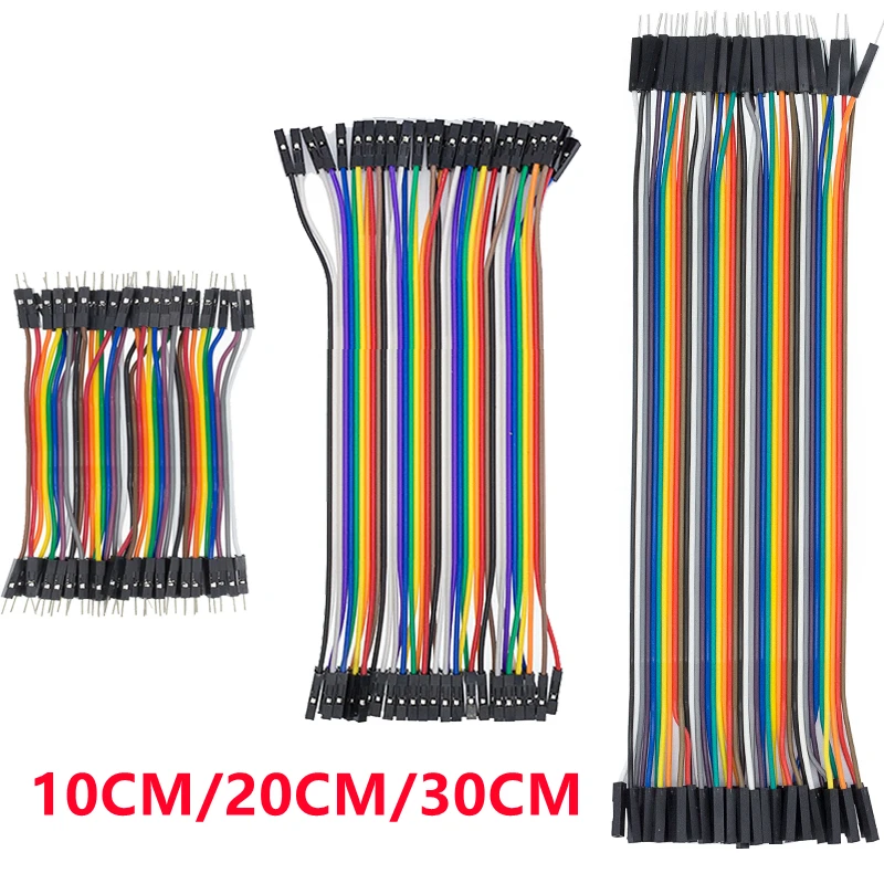 Dupont Line 10cm/20CM/30CM Male to Male+Female to Male + Female to Female Jumper Wire Dupont Cable for Arduino DIY KIT