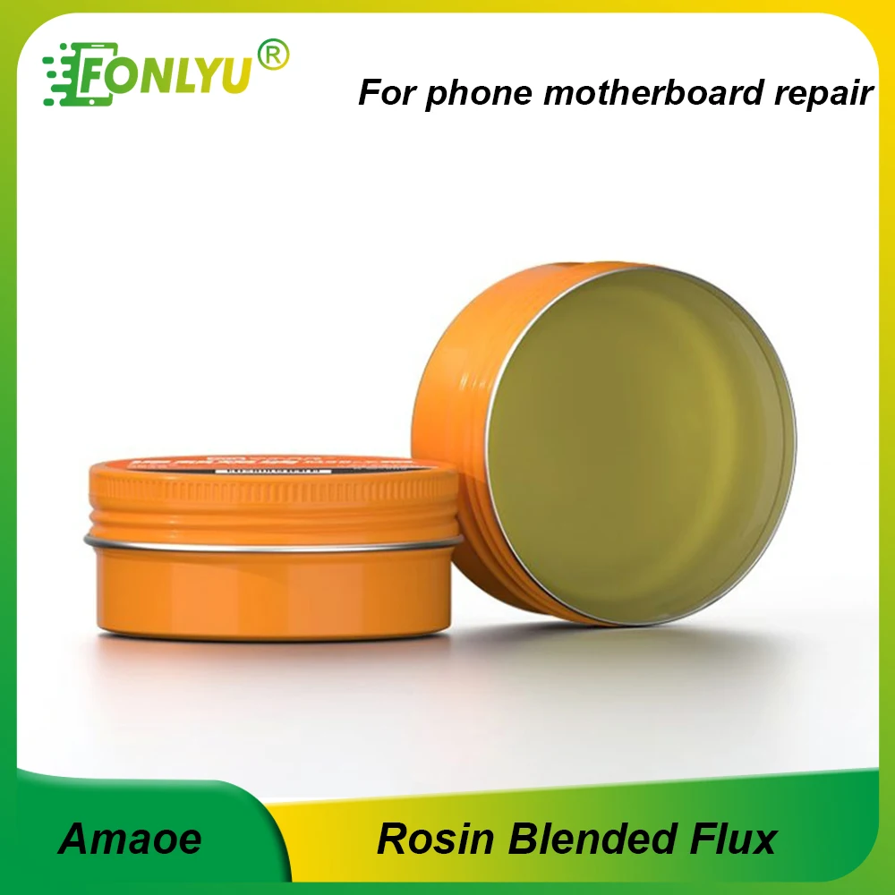 

Amaoe M58-Y 50g Viscous Rosin Blended Flux High Insulation Resistance Strong Weldability for Welding Metals Solder Repair Tools