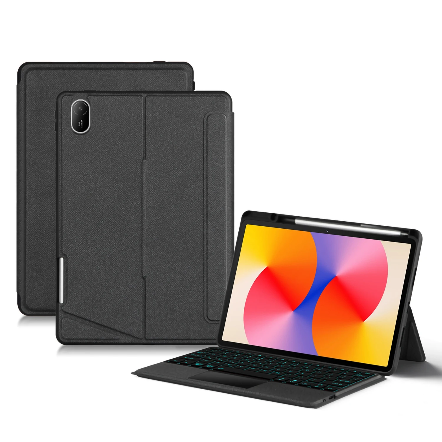 

Чехол с подсветкой для клавиатуры для Huawei MatePad SE 11 дюймов 2024 AGS6-W00, планшет matepad se 11 дюймов, чехол с клавиатурой TrackPad Magic