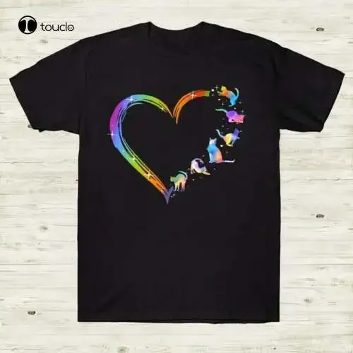 Loving Cat Pet Cat Kitten Lover 2020 Happy Cool Nice Gift  Black T-Shirt Tee Shirt unisex