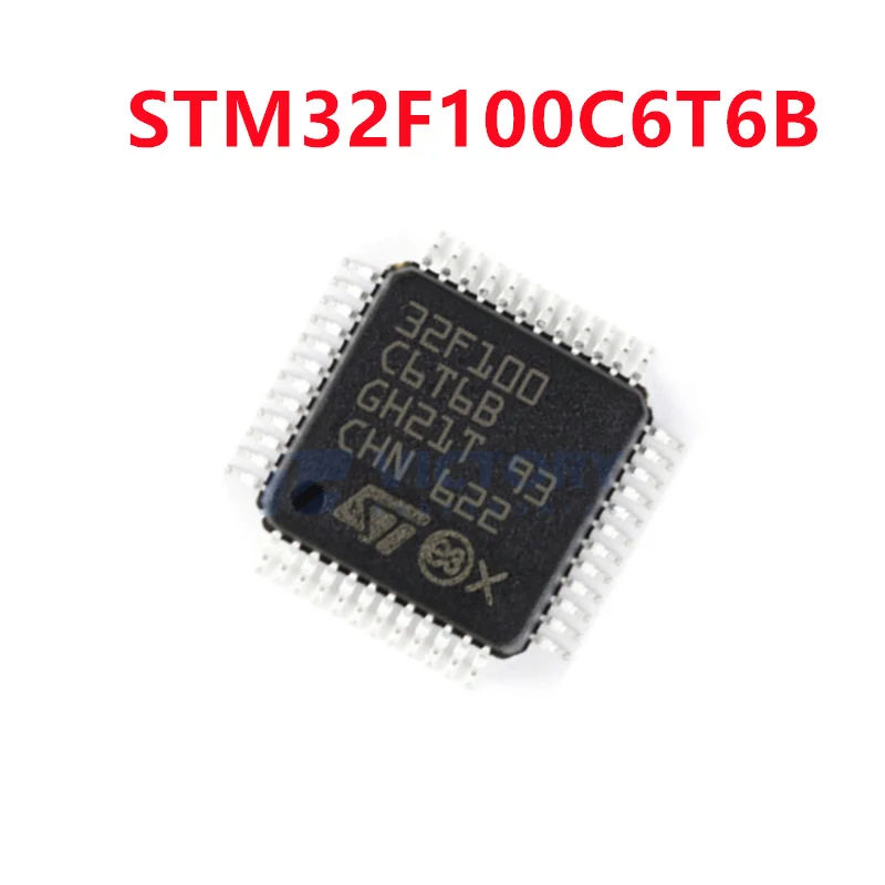 1-10 piezas STM32F100C6T6B STM32F100C6T6 QFP48