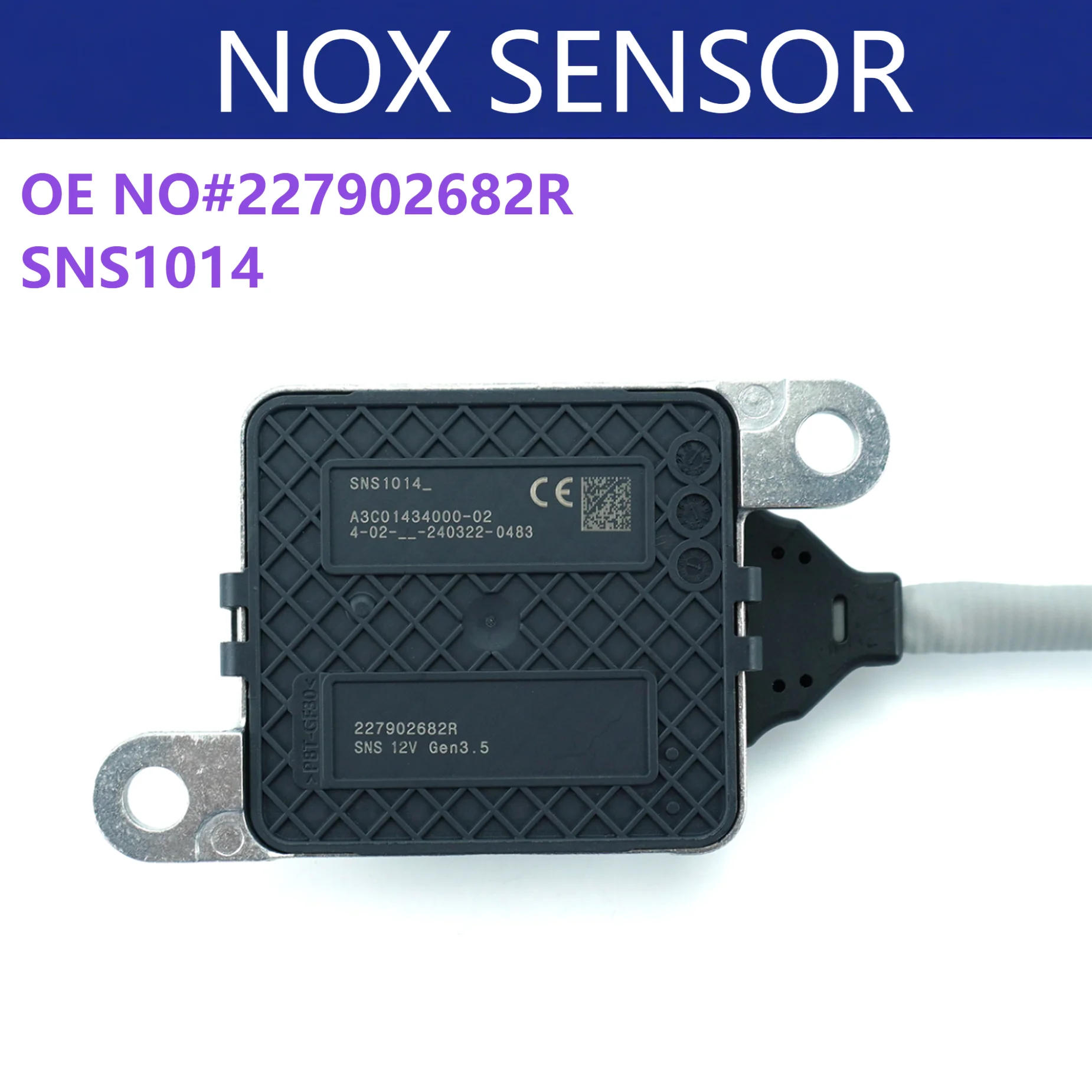 

227902682R Nitrogen Oxide Nox Sensor For FIAT TALENTO 1.6 D Opel VIVARO B 1.6 CDTI RENAULT TRAFIC MK3 BUS 1.6 dCi 2014-2020