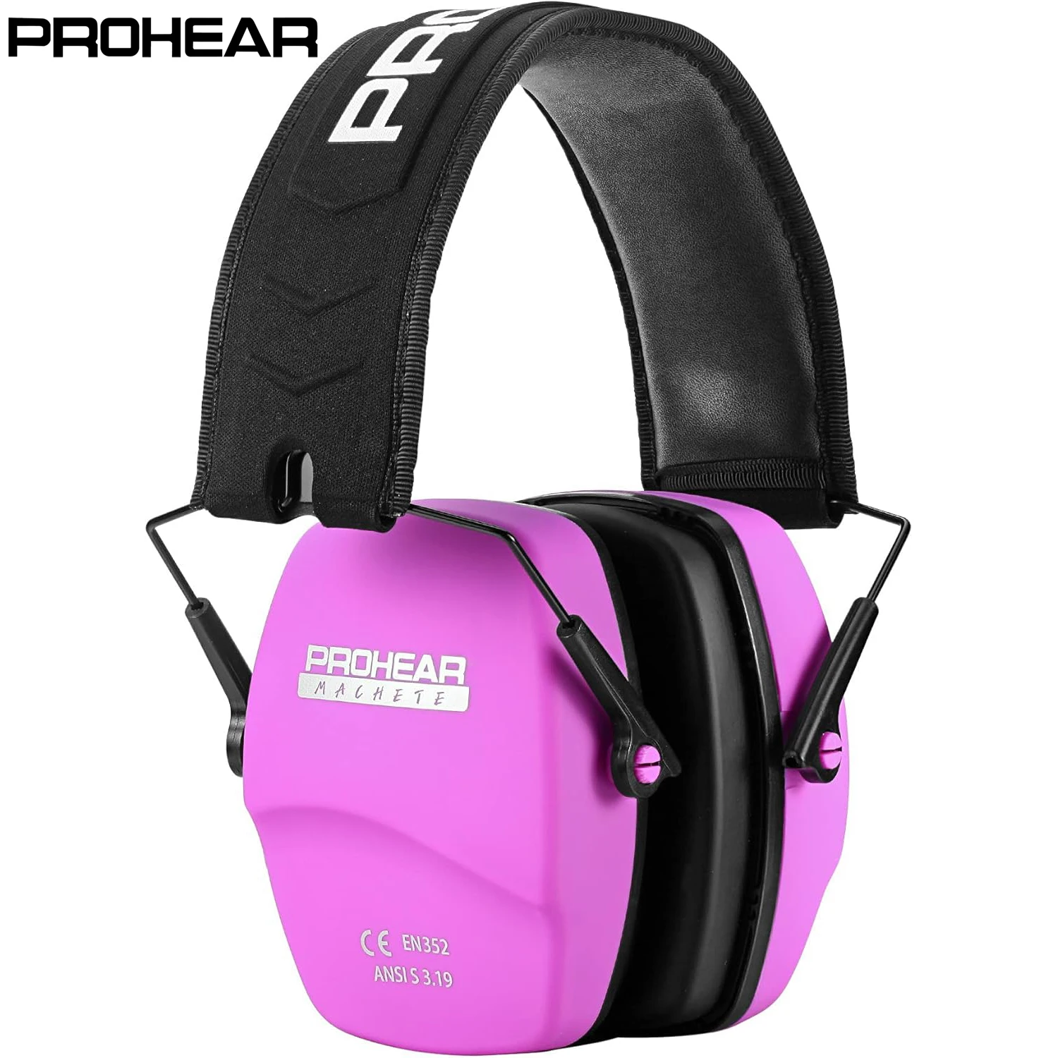 PROHEAR Smorzatore di rumore Protezione per le orecchie Caccia tattica Cuffie antirumore NRR 26dB