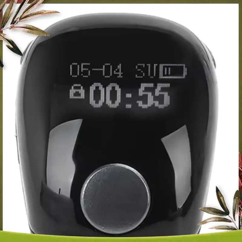 

New-LCD Electronic Digital Tally Counter Smart Ring Point Marker Row Finger Counter Type-C Charging Ring Holder Mini Counter