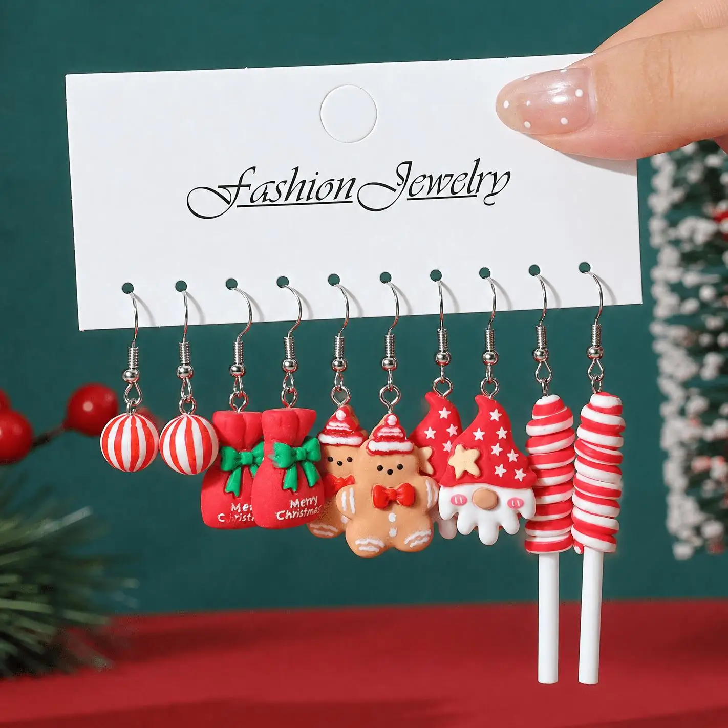 Anting Seri Natal Baru: Set An - Elk Bugle Call ulasan dan harga