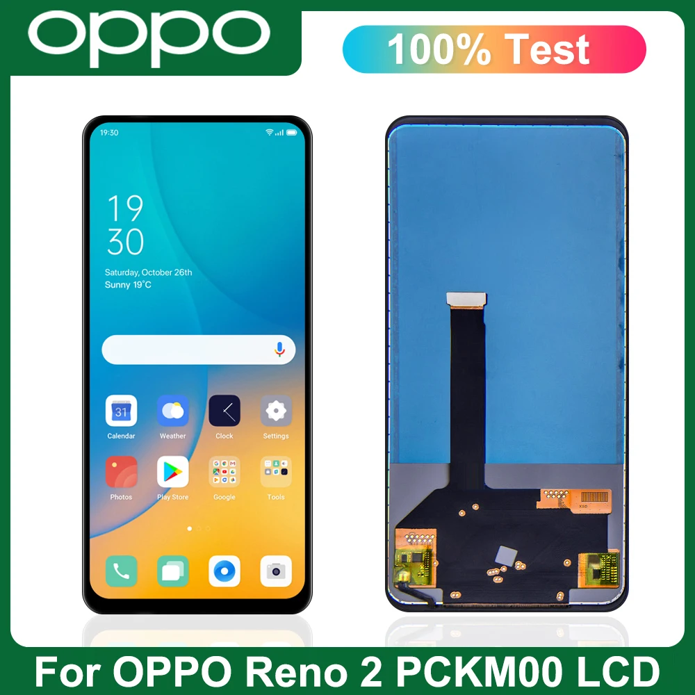 

6.5" For Oppo Reno2 LCD Display Touch Screen Digitizer Assembly For Reno 2 PCKM70, PCKT00, PCKM00, CPH1907 Repair Parts