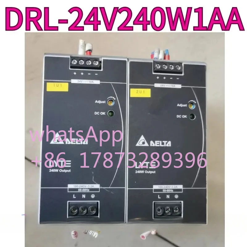 

Second hand switch power supply DRL-24V240W1AA tested OK and shipped quickly