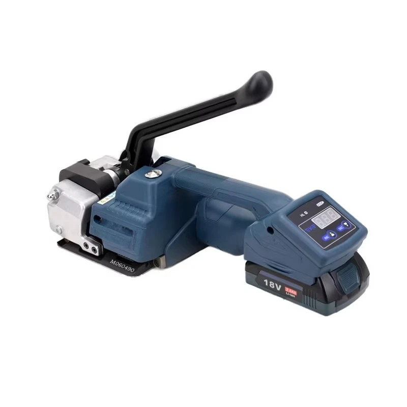 أداة الربط الكهربائية اليدوية من مادة البولي بروبيلين للحيوانات الأليفة V1 2800N أداة الربط المحمولة لأحزمة البوليستر/البولي بروبيلين 13-16 مللي متر #2