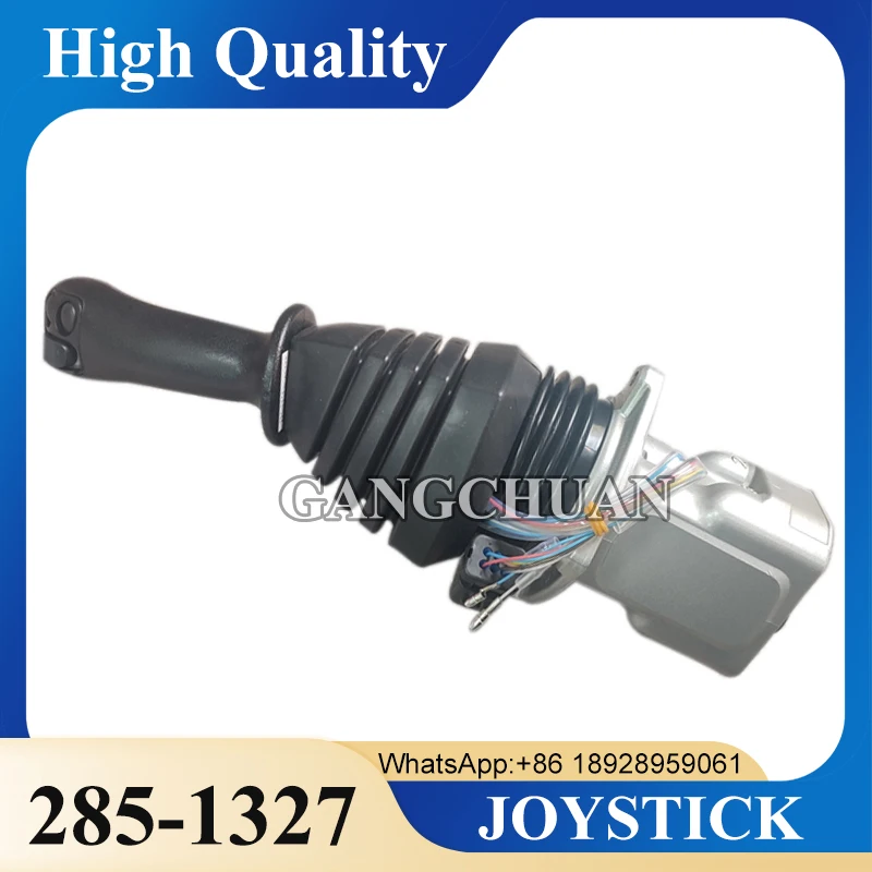 

3 Button Remote Control Level 285-1327 2851327 Joystick Polit Valve for Caterpillar E320D 325D 330D E325D E330D E320D Excavator