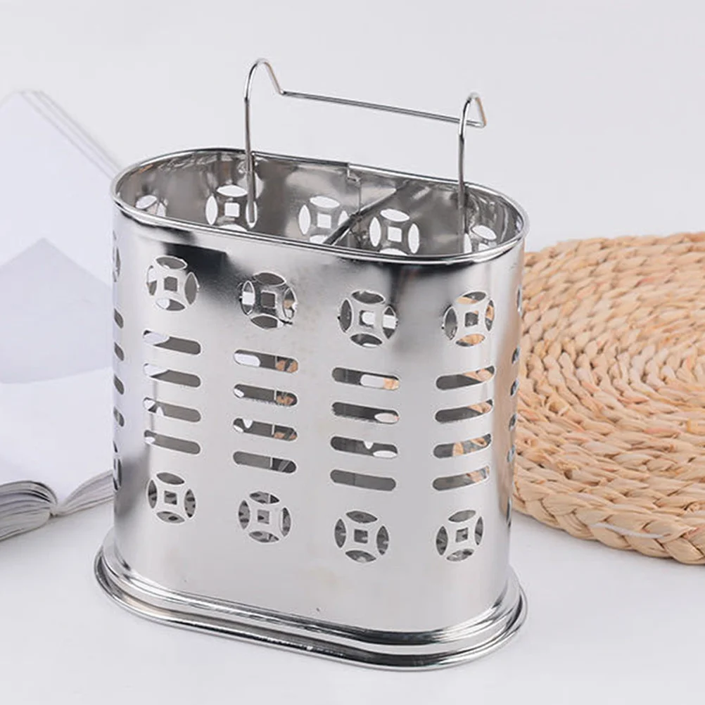 

Portable Stainless Steel Utensil Drying Rack Chopstick Basket Dishwasher Safe Kitchen Tool Chopstick Holder Utensil Drying Rack