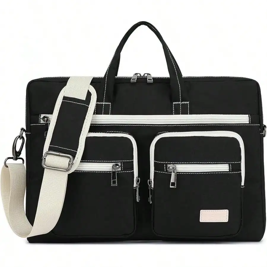 

15.6 Inch Laptop Shoulder Bag | Waterproof Shockproof, Lightweight Commuter Bag