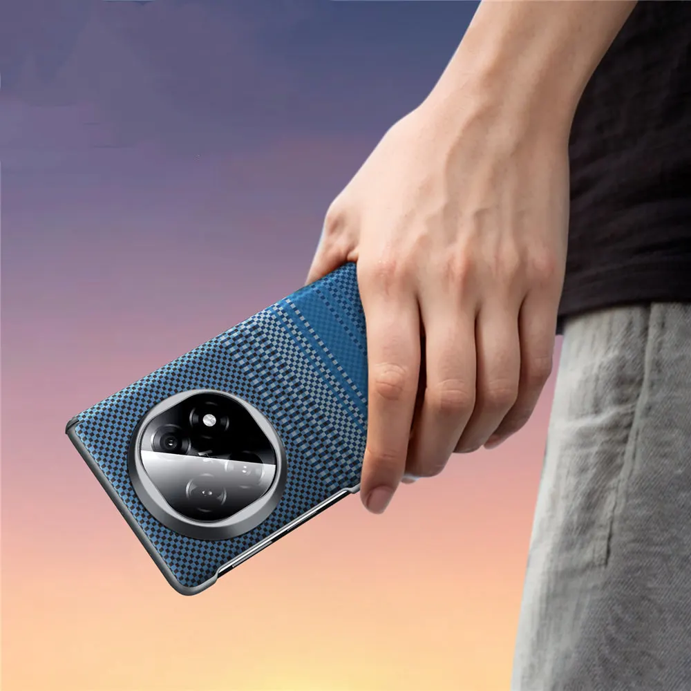 Sulada magnetische schlanke Leder-Magsafe-Hülle für Oppo Find N5 Scharnierpanzerung auf der Rückseite