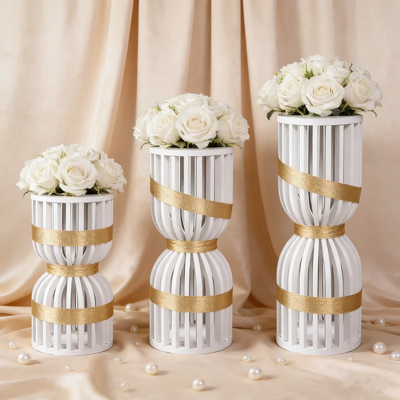 Wedding PVC Dessert Table Flower Rack Roman Column Cited Birthday Cake Stand For Party DIY Supples
