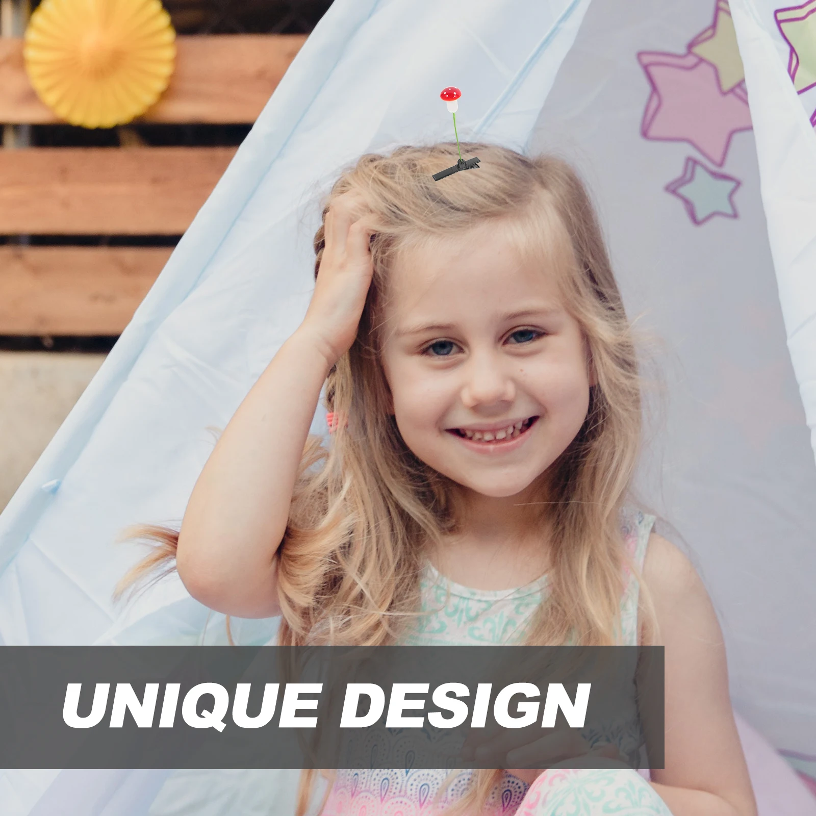 

30 шт., заколки с ростками, милая заколка для девочек, заколка для косплея, вечерние головные уборы, заколка для волос с грибами для женщин и девочек, аксессуары для волос