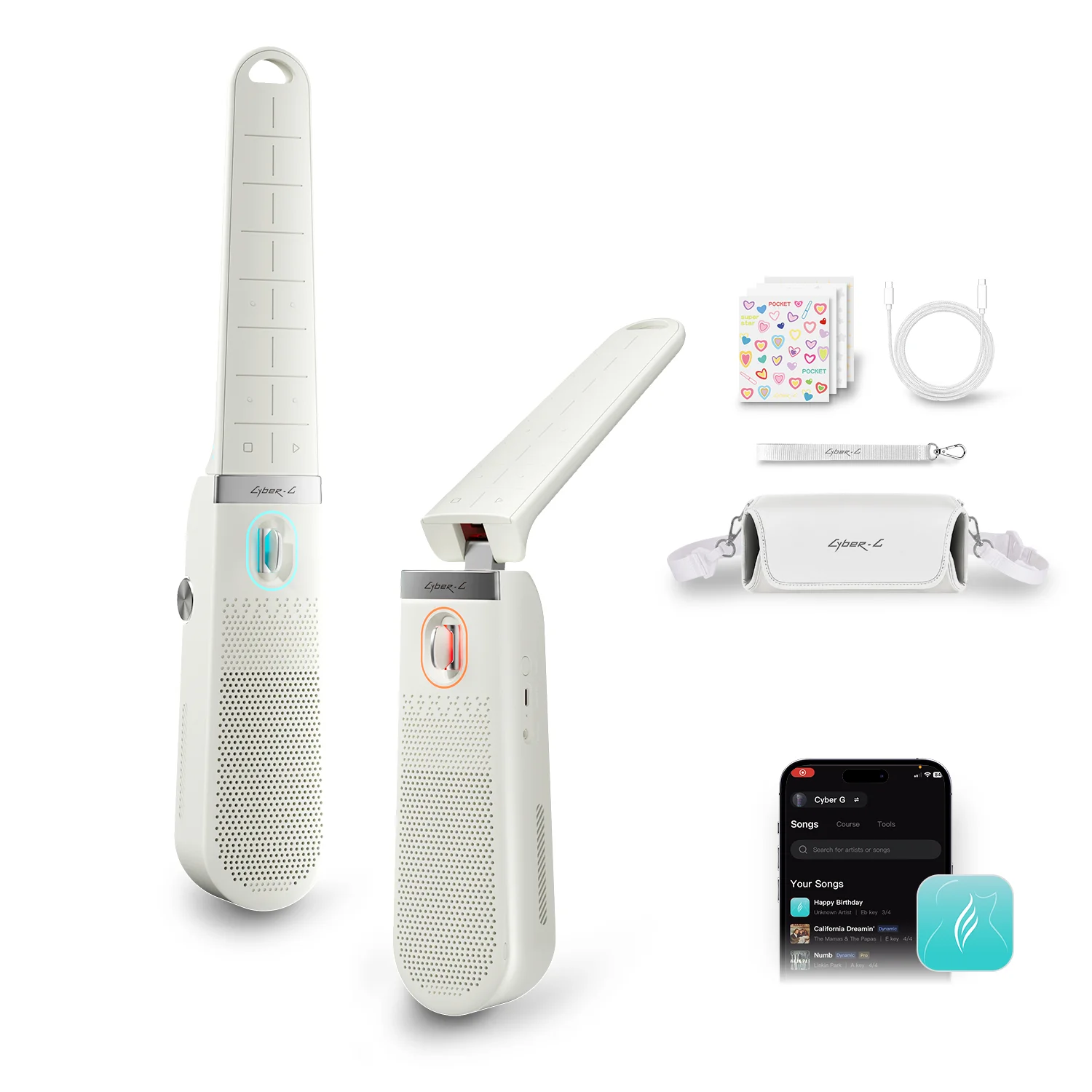 Smart Home Pc - Enya CYBER-G Pocket Guitar, 0.8KG Foldable