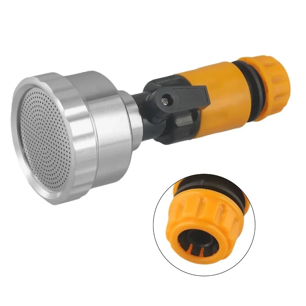 1000/2000 Mesh Garden Sprinkler Resistance Wear Adjustable Flower Watering Sprinkle Aluminum Long-lasting Sprinkler Head