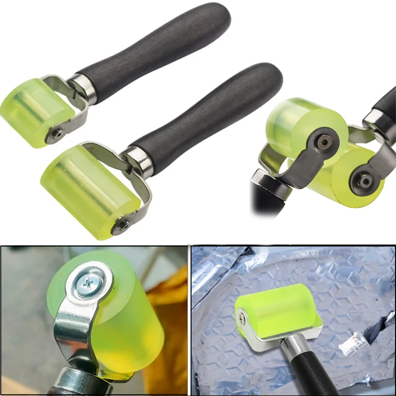 Car Soundproofing Roller Transparent Pressure Wheel Tire Repair Tire Repair Shock Absorber Lapping Construction Tools