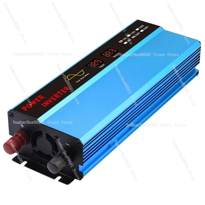 2000W sine wave, digital display dual USB car inverter