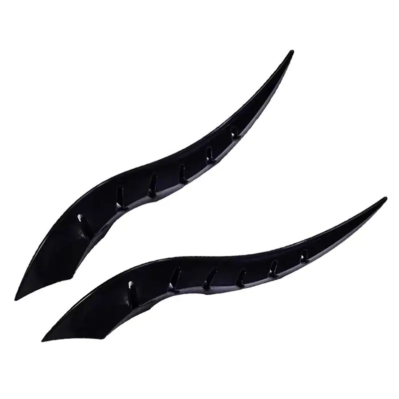 M45K-Car 3D Devil Horns Sticker Ornament, Universal Halloween Car Roof Decoration, Car Roof Modification Dragon Horn Design