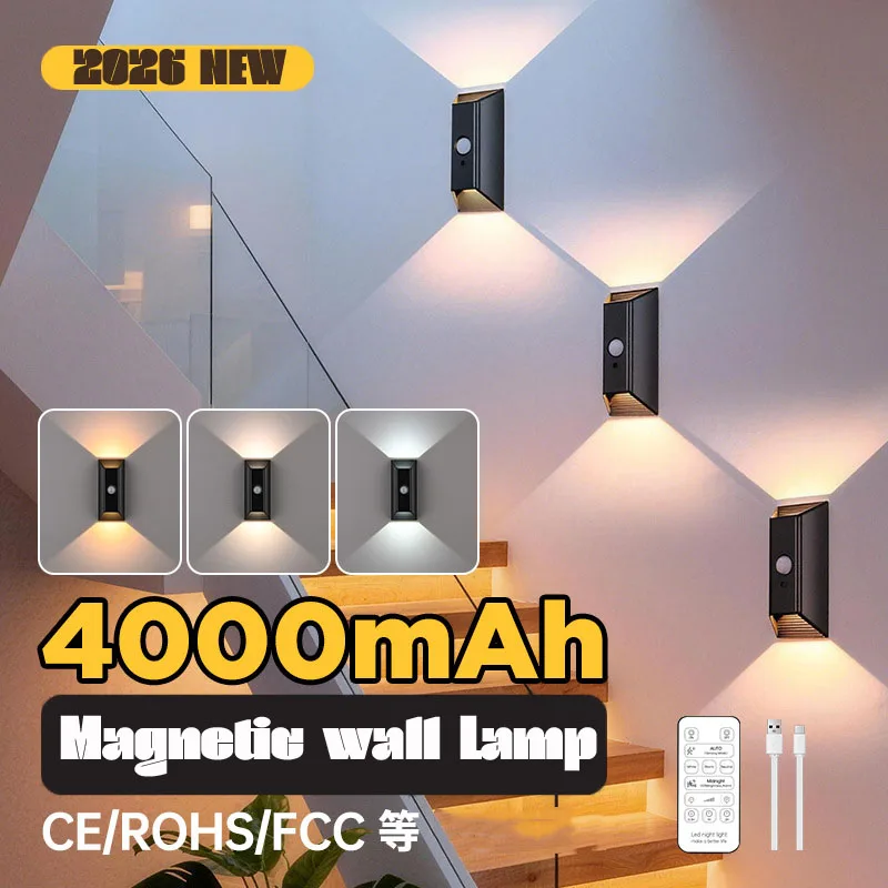 lampe-murale-led-avec-detecteur-de-mouvement-4000mah-rechargeable-3-couleurs-intensite-variable-lumieres-d'escalier-magnetique-sans-fil-pour-la-decoration-de-la-piece