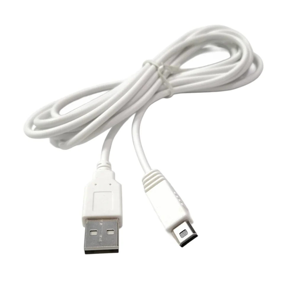 USB Charging Cable for Wii U Extension Cord for Wii U Charge Connection Cable Gamepad Console Power Supply Controller Cable
