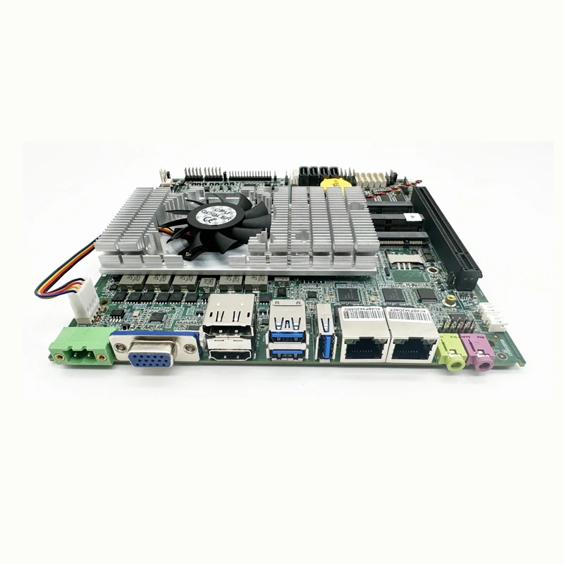 Mini 7th Industrial Grade Motherboard  7700HQ with 4 USB 3.0 and 6 COM Port