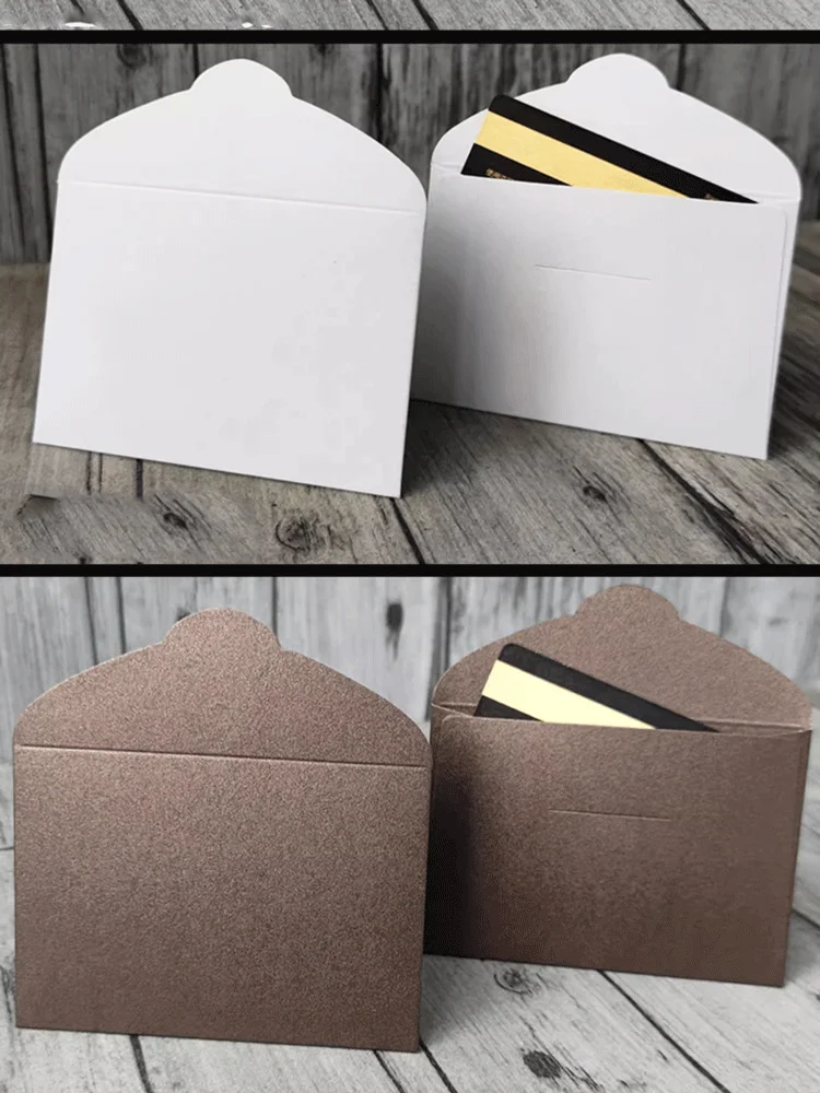 Enveloppes porte-cartes VIP, 10x7cm, cadeau