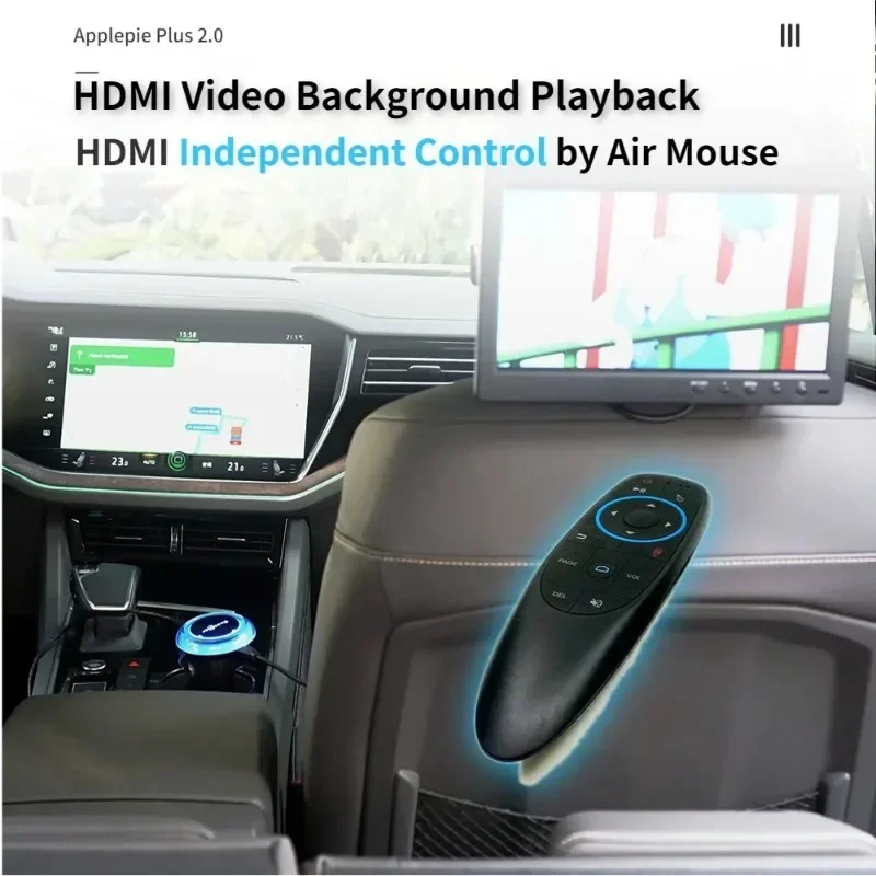 Exploter Applepie Rocket CarPlay Ai Box Android 13 8G+128G Car Play Android Auto Youtube netflix APP Player