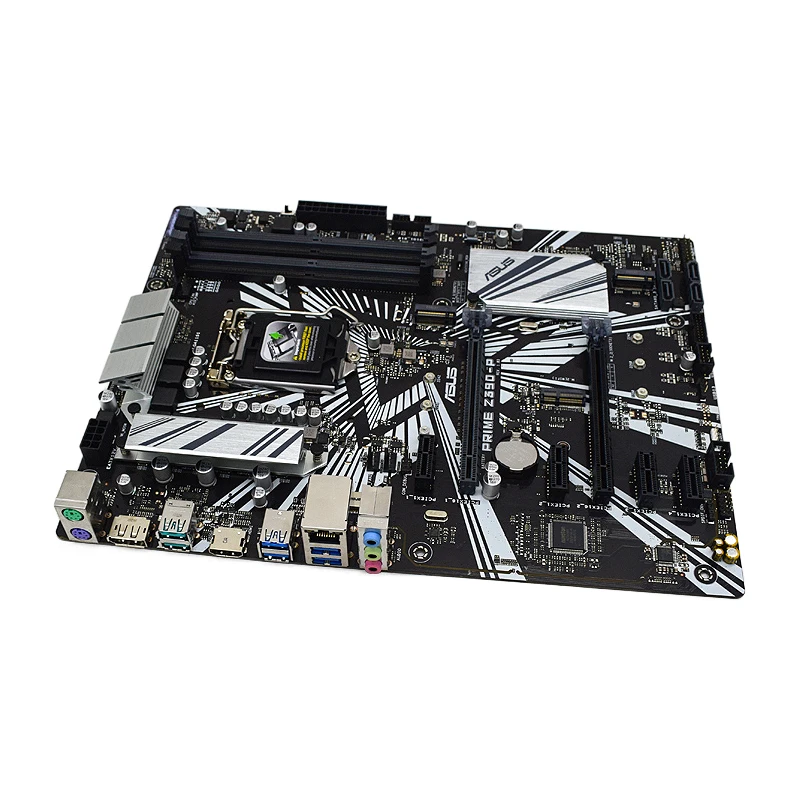 Imagem -03 - Asus-prime Placa-mãe Chipconjunto Intel Z390 Ddr4 x M.2 Hdmi Sata Iii Pci-e 3.0 Nona Geração Core i9 i7 i5