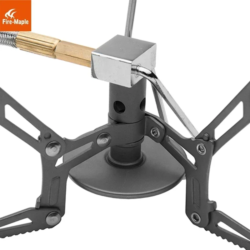 Fire Maple Titanium Gas Stove Outdoor Camping Travel Picnic Cooking Burners Portable Fold Furnace Lightweight Split Blade 2