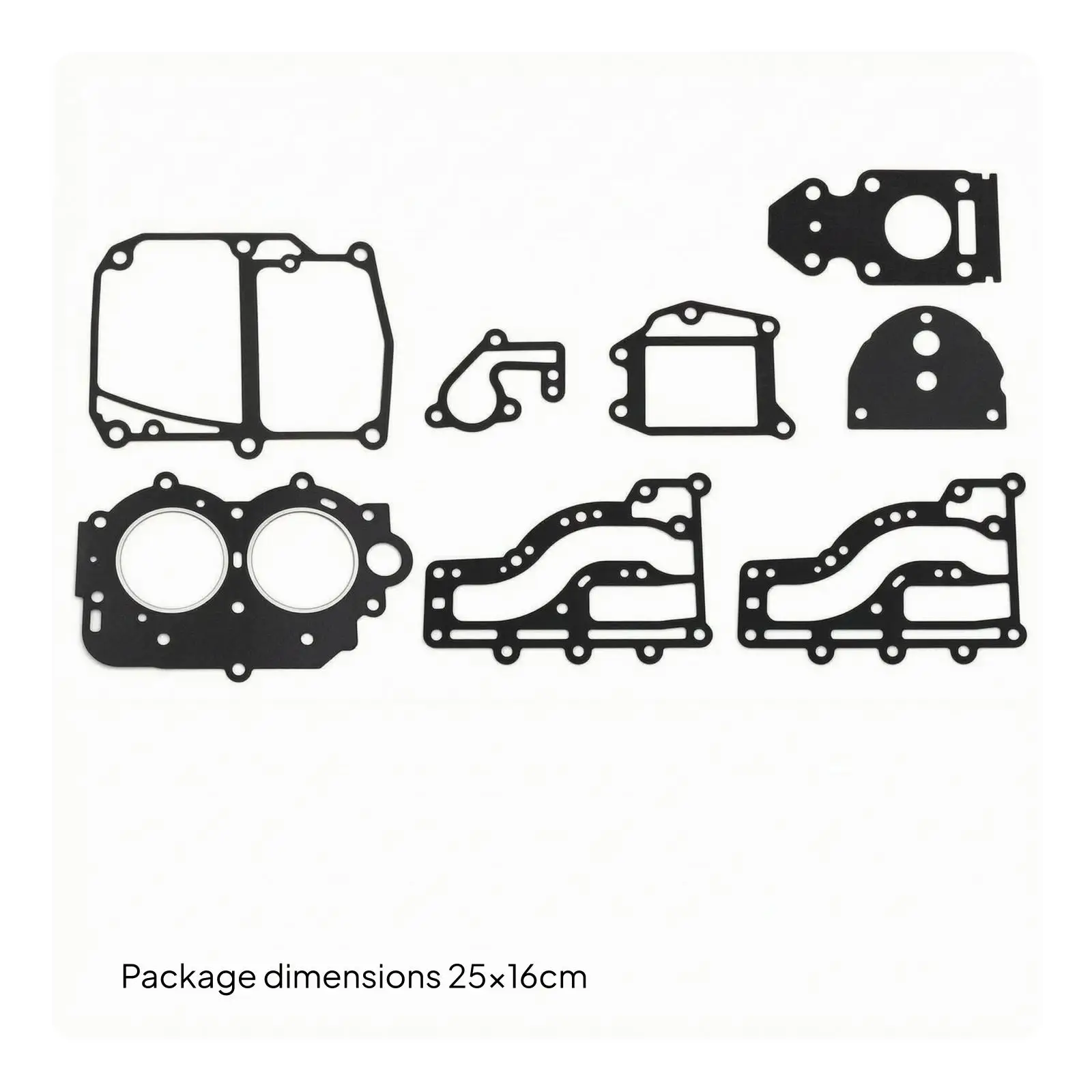 Outboard Motor Gasket Repair Kit Marine Engine Seal Pack Paper Gasket Set for 9.9FMH 15FMH