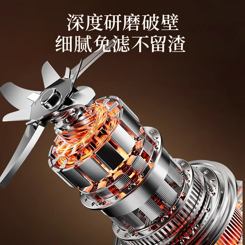 ماكينة حليب الصويا كونكا المنزلية أوتوماتيكية بالكامل صغيرة صغيرة متعددة الوظائف كسر الجدار 2025 صانع حليب الصويا الجديد