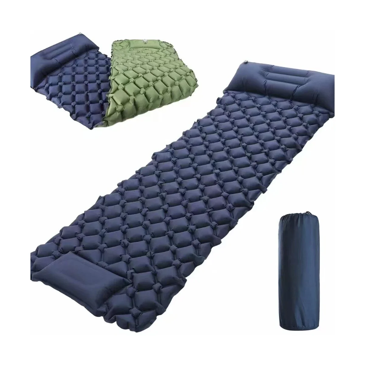 

Compact Ultralight Folding Sleeping Mat Outdoor Travel Trekking Waterproof Durable Inflatable Camping Pad