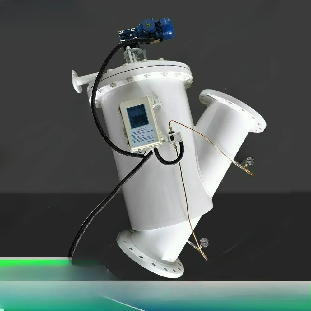 Vendite dirette in fabbrica, filtro tipo Y a spazzola a manovella, filtro automatico per acque reflue e decontaminazione rapida