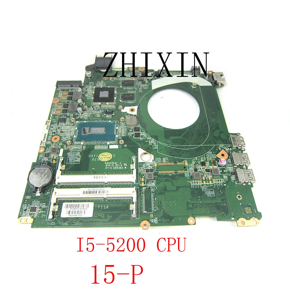 yourui For HP PAVILION 15-P Laptop motherboard With i5-5200U CPU N15S-GM-S-A2 2GB mainboard 782938-501 DAY11AMB6E0 100% work