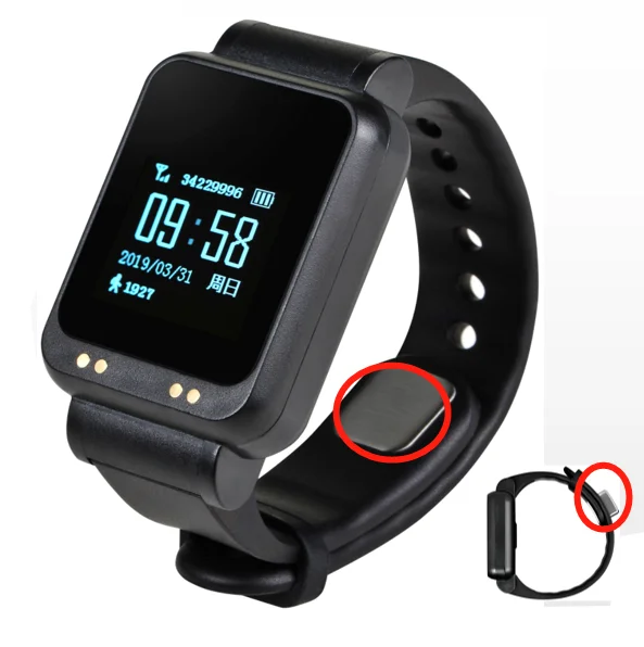 

professional smart watch 2020 with temperature, gps, altimeter tamper proof gps bracelet quarantine watch with ecg blood oxygen