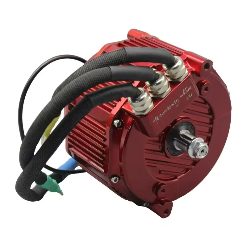 High Efficiency 96V 20KW  DC Brushless Motor BLDC Mid Mounting Motor