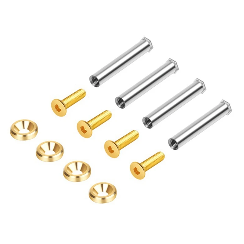 สกรูสวยงามสำหรับ80มม. 90มม. 120มม. 140มม. คอมพิวเตอร์เกมความหนา25มม. เคสระบายความร้อนเครื่องประดับ DIY พัดลม RGB