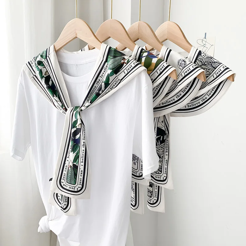 2026 Cape for Summer Outdoor Decoration Women's Printed Ice Silk Sunscreen Shawl Air-conditioned room Thin Fake Collar Cloak P3