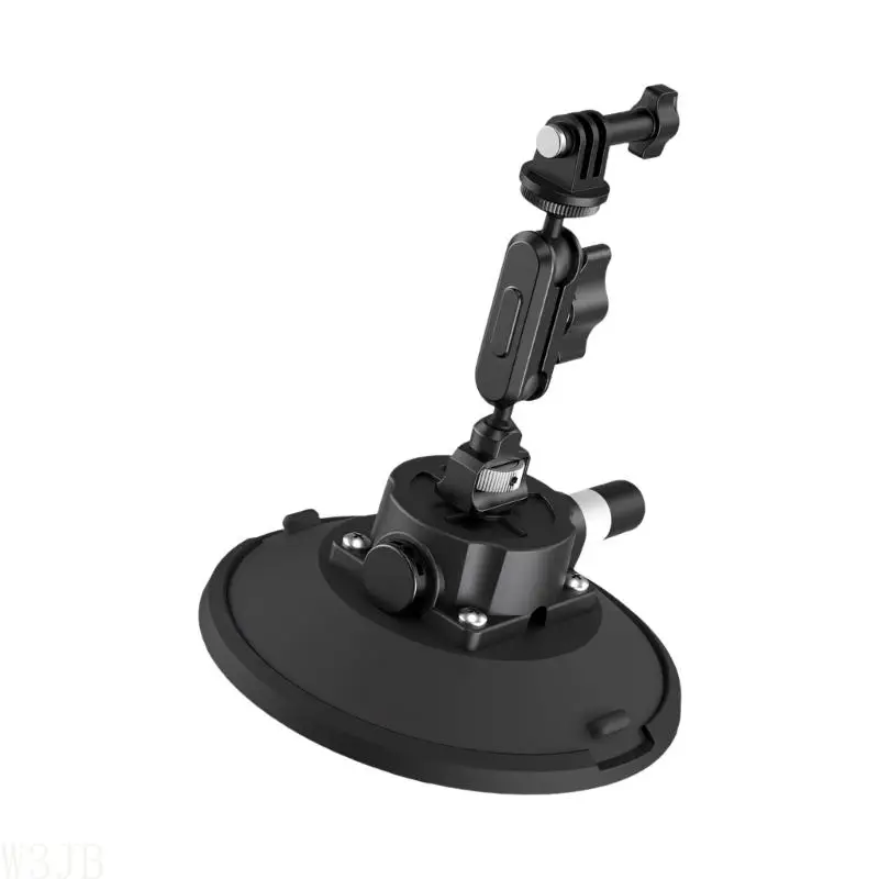 W3JB Robuster Saugnapfhalter für Sportkameras, unterstützt 3 kg Last für Pocket 3/Pocket 2 Action-Kameras, stabile Fixierung – Detail 7