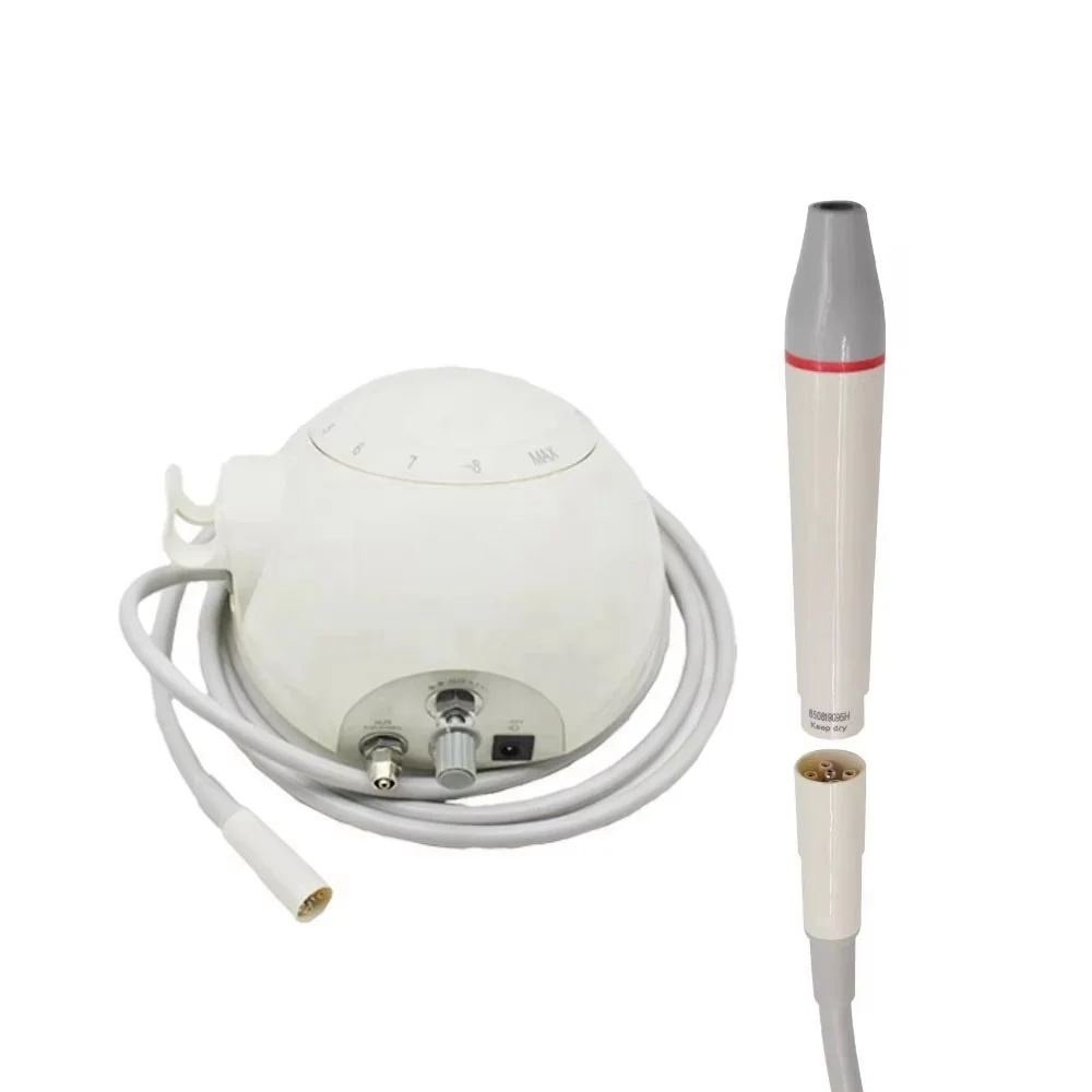 JUMTOP Ultrasonic Dental Scaler Equipment Detachable LED Light Handpiece with Scaler Tip Oral Cleaning Machine