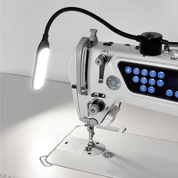 Sewing machine light AC220V European Standard Sewing machine magnet LED light DIY lamp Bedhead reading light 30 LED beads