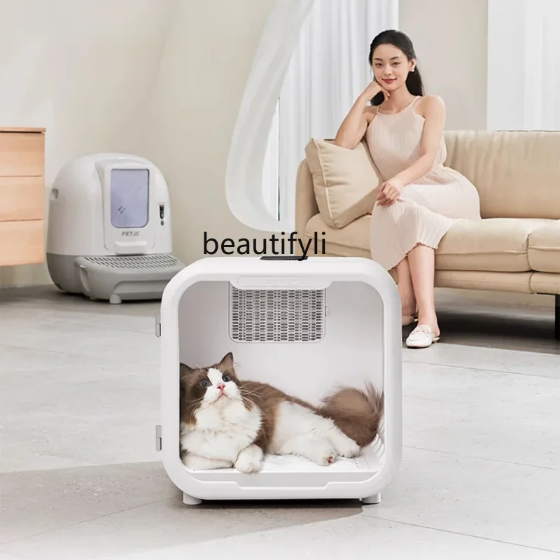 

Drying box cat dryer dog hair dryer water blowing automatic bath blow drying hair blowing household